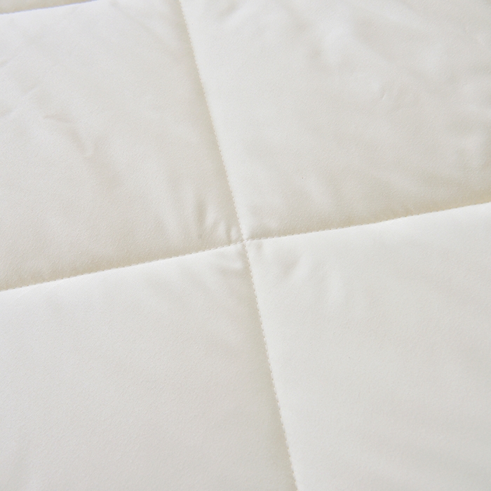 91家纺网 家纺一手货源 找家纺 德芙家纺 2024新款德芙双胎被被拉链款磨毛斜格二合一子母被被子被芯 斜格-米黄