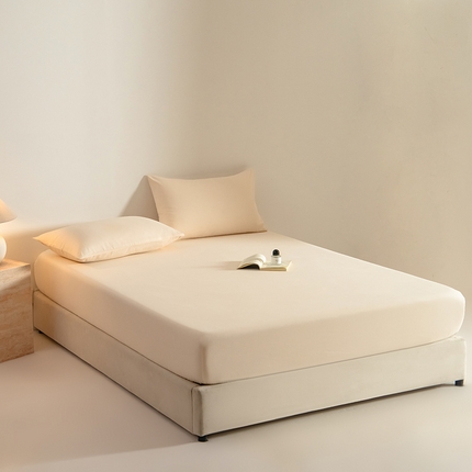 91家纺网 家纺一手货源 找家纺 Mr.pig猪先生水洗棉 2024新款A类50全棉磨毛单品-单床笠 挪威蓝