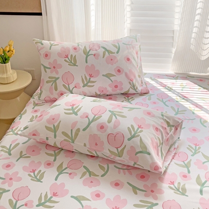 91家纺网 家纺一手货源 找家纺 （总）极梦家纺（支持定制） 2025新款芦荟棉印花枕套单枕套