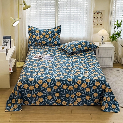 91家纺网 家纺一手货源 找家纺 （总）丝芙妮家居（原乐视家纺） 2024新款全棉磨毛多规格AB版单品套件系列（第二波）--单床单及三件套