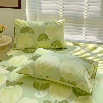 91家纺网 家纺一手货源 找家纺 （总）极梦家纺（支持定制） 2025新款芦荟棉印花枕套单枕套