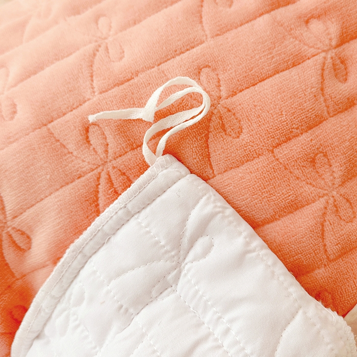 91家纺网 家纺一手货源 找家纺 罗艺轩 2024新款高克重牛奶雪纺边床裙四件套-羽蝶 梦幻玉