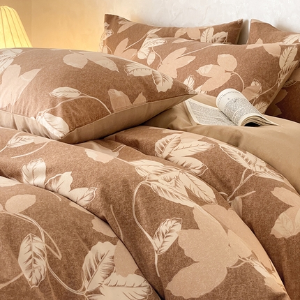 91家纺网 家纺一手货源 找家纺 （总）琪格格纺织 2024新款原棉磨毛四件套系列