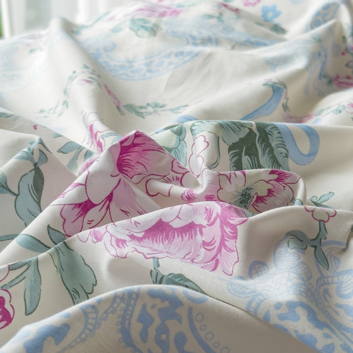 91家纺网 家纺一手货源 找家纺 （总）2024新款印花小清新全棉四件套