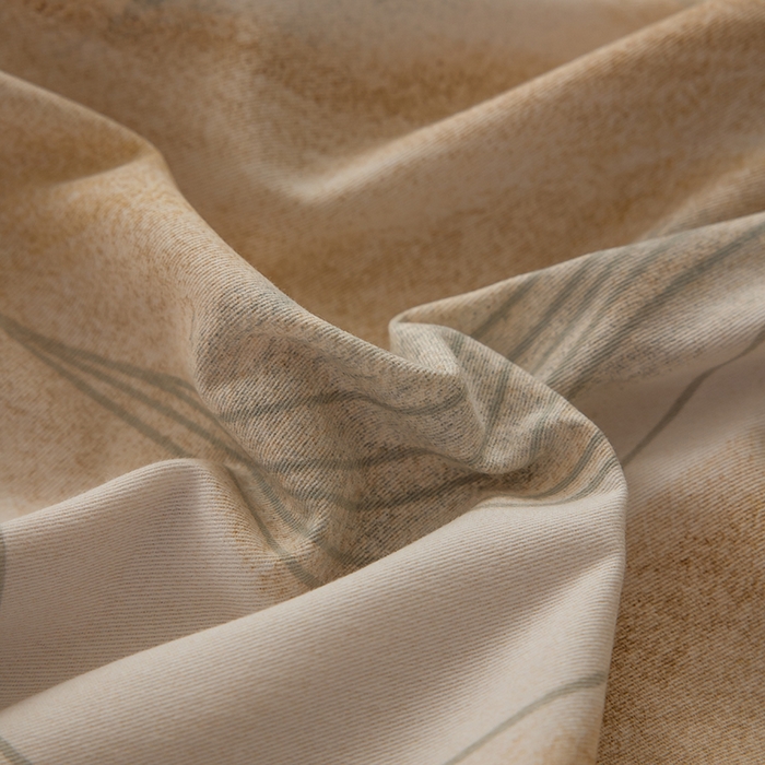 91家纺网 家纺一手货源 找家纺 左右家纺 2024秋冬新款全棉磨毛印花四件套 诺拉