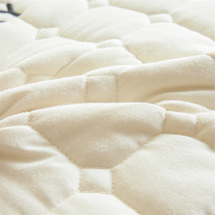 91家纺网 家纺一手货源 找家纺 鑫钰 2024秋冬新款立体乳胶加厚海绵床垫 立体边-趴趴熊猫-玉石白-