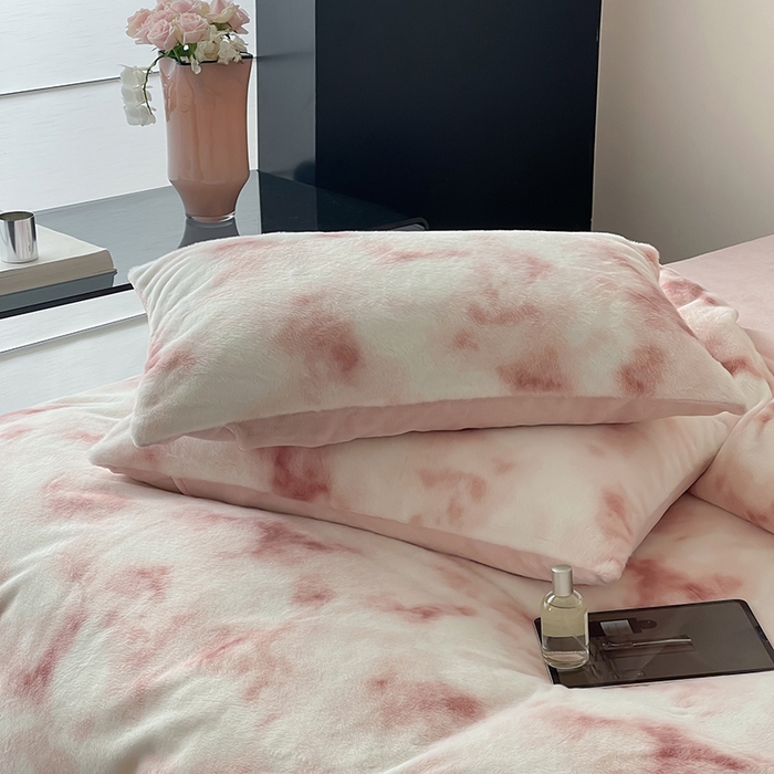 91家纺网 家纺一手货源 找家纺 （总）窝米 2024冬季新款雪貂绒系列四件套