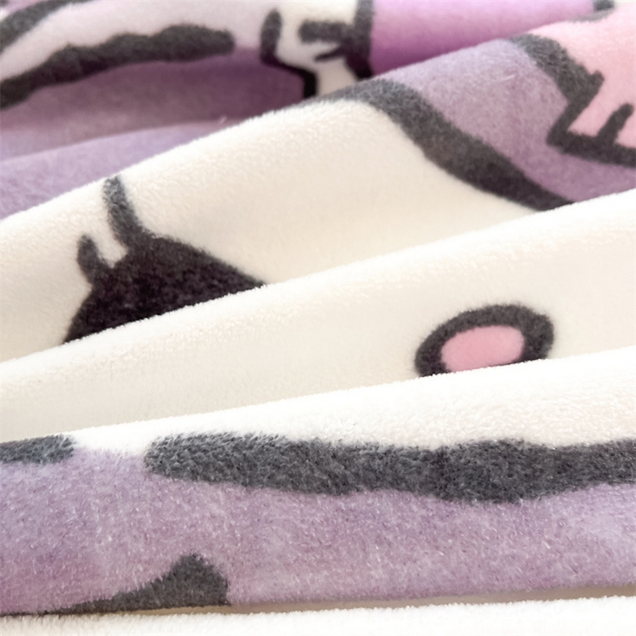 91家纺网 家纺一手货源 找家纺 星座家纺 2025新款大版三丽鸥牛奶绒四件套 安睡库洛米