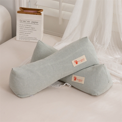 91家纺网 家纺一手货源 找家纺 （总）织布人 2024新款荞麦枕全棉精梳棉荞麦壳菱形颈椎枕成人腰靠枕午睡枕头