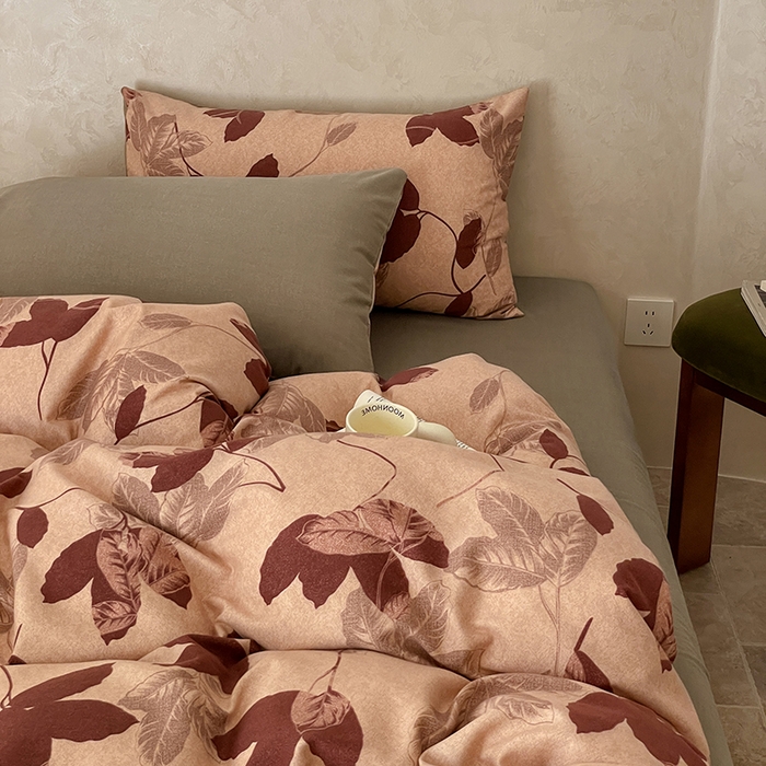 91家纺网 家纺一手货源 找家纺 （总）琪格格纺织 2024新款原棉磨毛四件套系列