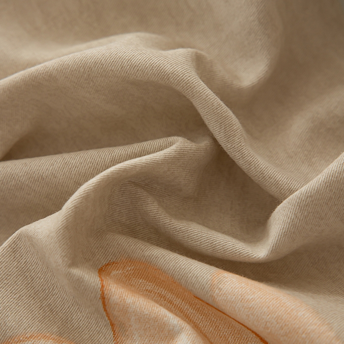 91家纺网 家纺一手货源 找家纺 左右家纺 2024秋冬新款全棉磨毛印花四件套 浮生花