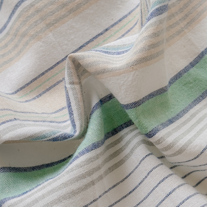 91家纺网 家纺一手货源 找家纺 久典家居 2024新款A类法式全棉色织水洗棉床盖四件套 沐妍绿