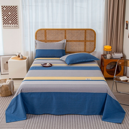 91家纺网 家纺一手货源 找家纺 （总）丝芙妮家居（原乐视家纺） 2024新款全棉磨毛多规格AB版单品套件系列（第二波）--单床单及三件套