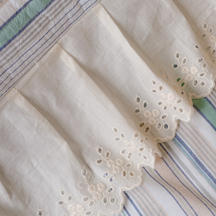 91家纺网 家纺一手货源 找家纺 久典家居 2024新款A类法式全棉色织水洗棉床盖四件套 沐妍绿