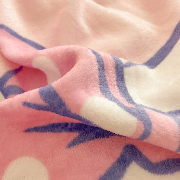 91家纺网 家纺一手货源 找家纺 金爱家 2024新款多功能牛奶绒羊羔绒毛毯毯子 羊羔绒-爱心蝴蝶kt