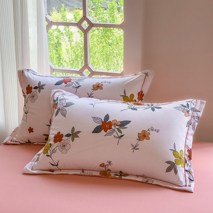 91家纺网 家纺一手货源 找家纺 禧多家纺 2024新款亲肤云锦棉四件套 知夏