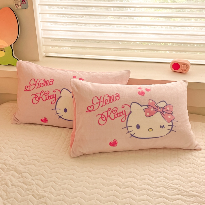 91家纺网 家纺一手货源 找家纺 金爱家 2024新款多功能牛奶绒羊羔绒毛毯毯子 羊羔绒-爱心蝴蝶kt