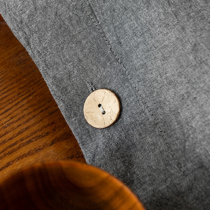 91家纺网 家纺一手货源 找家纺 （总）呦呦南宋 纽扣款单被套A类纯棉  母婴级色织水洗棉 单件纯色被罩 无印风全棉单品被套