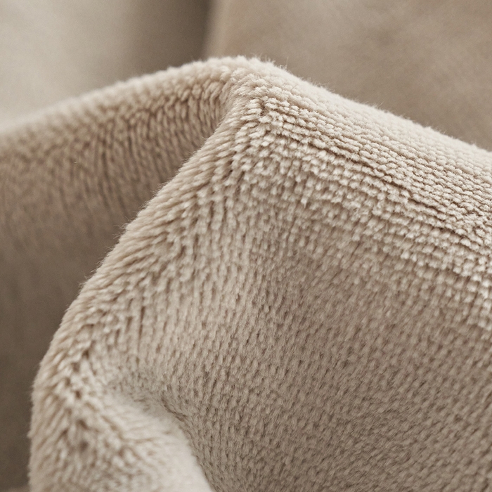 91家纺网 家纺一手货源 找家纺 千朵森 2024新款A类纯色牛奶绒单枕套-芙妮系列 芙妮-苏木浅灰