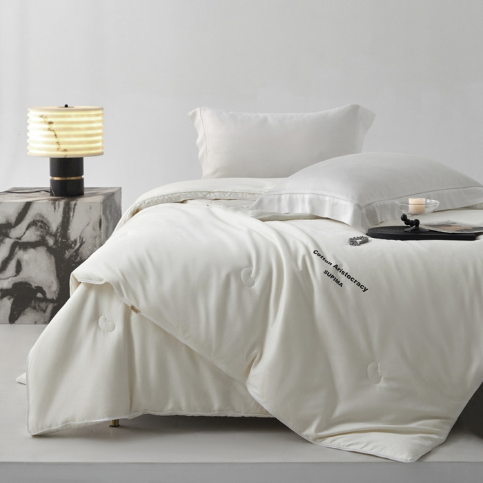 91家纺网 家纺一手货源 找家纺 A+爱家（纪梵茜）  2024新款长绒棉禾素抗菌被被子被芯子母被 长绒棉禾素子母被