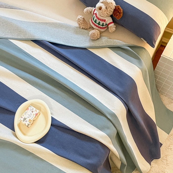 91家纺网 家纺一手货源 找家纺 义博家纺 2025新款全棉老粗布床单 绅士