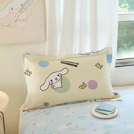 蘭菲家纺 2024新款全棉小版卡通三丽鸥单被套 开心狗