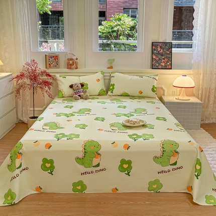 91家纺网 家纺一手货源 找家纺 （总）义博家纺 2025新款原棉老粗布床单凉席