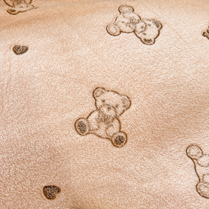 91家纺网 家纺一手货源 找家纺 韩巢家纺 2024新款加厚雪花绒牛奶绒珊瑚绒四件套-新品（提供卖家秀） 咖色熊