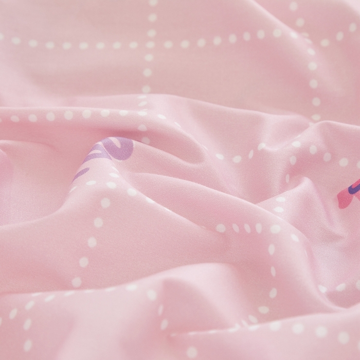 91家纺网 家纺一手货源 找家纺 蘭菲家纺 2024新款全棉小版卡通三丽鸥单被套 美食家