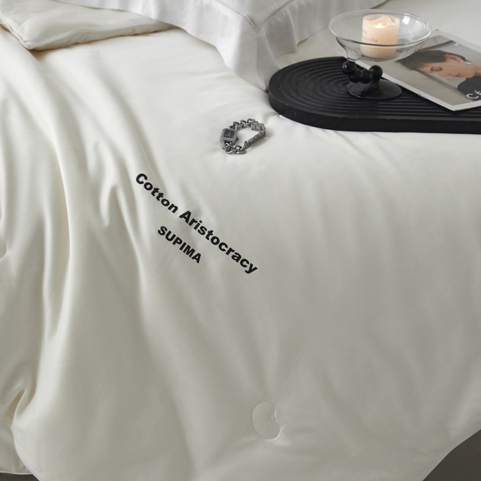 91家纺网 家纺一手货源 找家纺 A+爱家（纪梵茜）  2024新款长绒棉禾素抗菌被被子被芯子母被 长绒棉禾素子母被