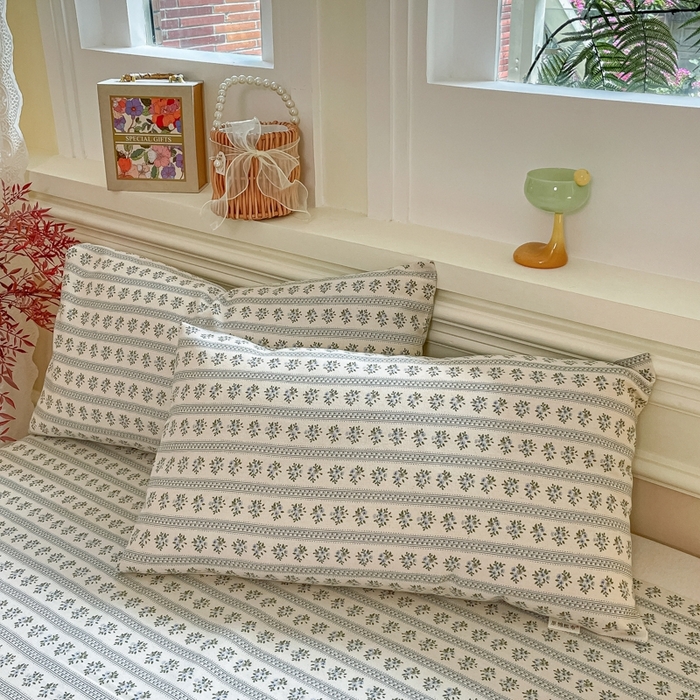 91家纺网 家纺一手货源 找家纺 义博家纺 2025新款全棉老粗布床单 陌微