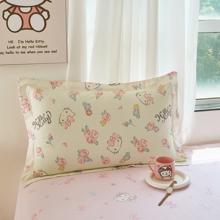 蘭菲家纺 2024新款全棉小版卡通三丽鸥单被套 蜜蜜花园
