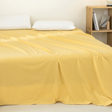 91家纺网 家纺一手货源 找家纺 总【呦呦南宋】水洗棉床单A类母婴级纯棉 单件无印风单双人格子全棉纯色单品床单