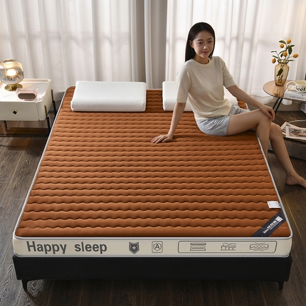 91家纺网 家纺一手货源 找家纺 （总）顺发床垫 2025新款宝宝绒乳胶记忆海绵床垫