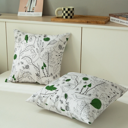 91家纺网 家纺一手货源 找家纺 （总）老粗布抱枕套 拉链可拆洗靠枕套 加厚沙发靠垫大号方抱枕套