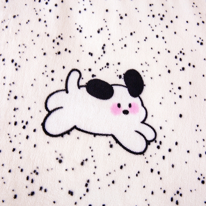 91家纺网 家纺一手货源 找家纺 鱼宝 2024新款牛奶绒可拆卸被套被芯 奥利奥