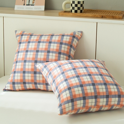 91家纺网 家纺一手货源 找家纺 （总）老粗布抱枕套 拉链可拆洗靠枕套 加厚沙发靠垫大号方抱枕套