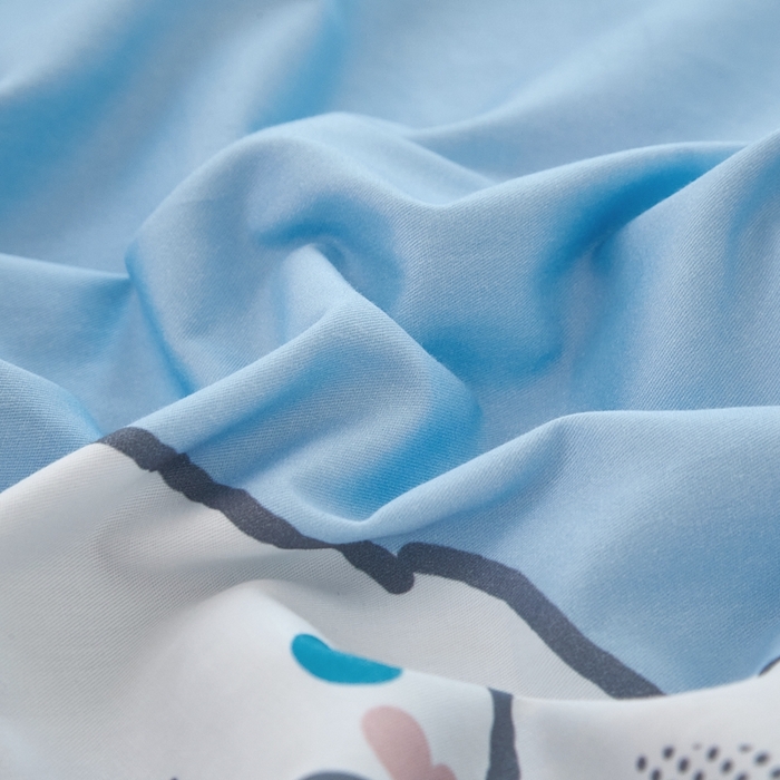 91家纺网 家纺一手货源 找家纺 蘭菲家纺 2024新款全棉小版卡通三丽鸥四件套 小土豆