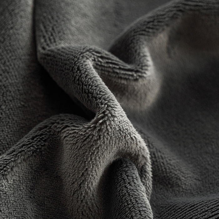 91家纺网 家纺一手货源 找家纺 千朵森 2024新款A类纯色牛奶绒单枕套-芙妮系列 芙妮-雅士灰