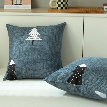 91家纺网 家纺一手货源 找家纺 （总）老粗布抱枕套 拉链可拆洗靠枕套 加厚沙发靠垫大号方抱枕套