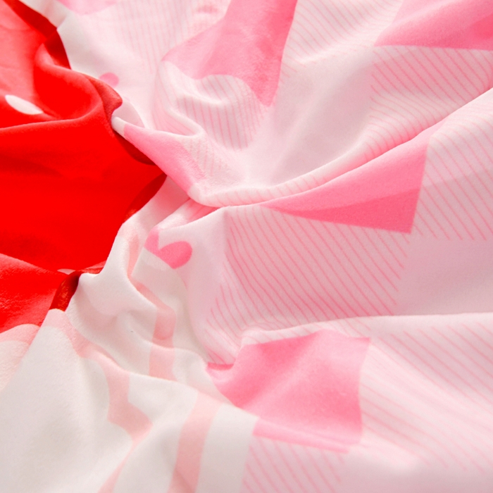 91家纺网 家纺一手货源 找家纺 萌宝家纺 2024新款可拆洗A类儿童豆豆绒大豆冬被儿童婴儿绒春秋被安抚被 草莓小兔