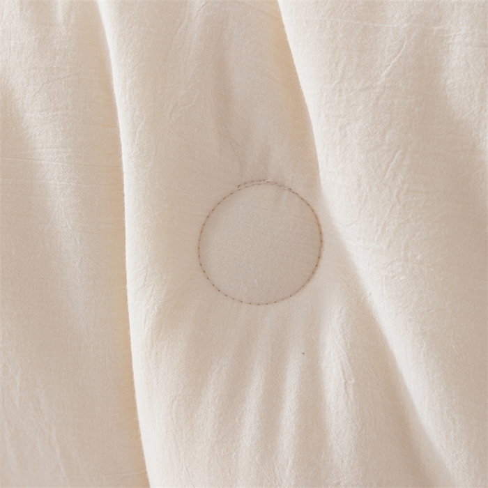 91家纺网 家纺一手货源 找家纺 2025新款A类全棉大豆纤维被加厚冬被春秋被子被芯子母被带子母扣