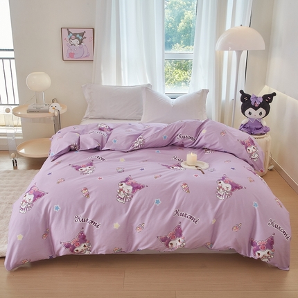蘭菲家纺 2024新款全棉小版卡通三丽鸥单被套 小甜筒