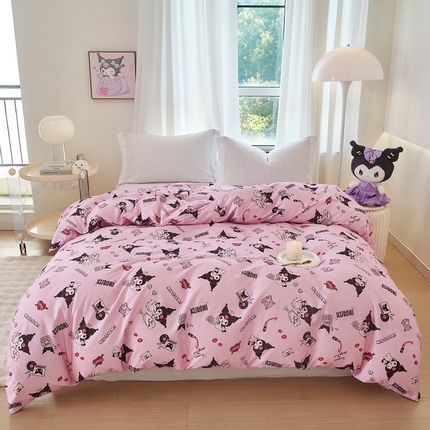 蘭菲家纺 2024新款全棉小版卡通三丽鸥单被套 小美库