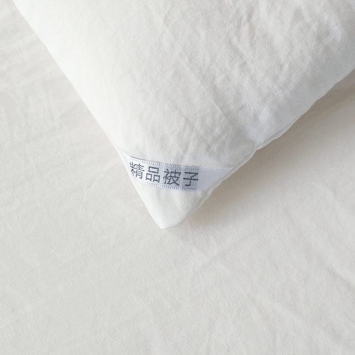 91家纺网 家纺一手货源 找家纺 爱宝被业 2025新款可拆洗水洗棉棉花被芯被子被芯 白色