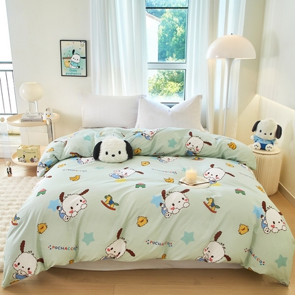蘭菲家纺 2024新款全棉小版卡通三丽鸥单被套 水果派