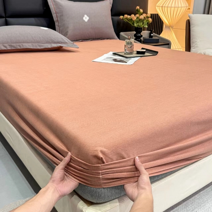 91家纺网 家纺一手货源 找家纺 优品阁 2024新款全棉磨毛四件套单品系列-单床笠迪诺之旅-灰