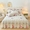 91家纺网 家纺一手货源 找家纺 （总）宜凡家纺 2024新款牛奶绒印花夹棉花边床裙三件套