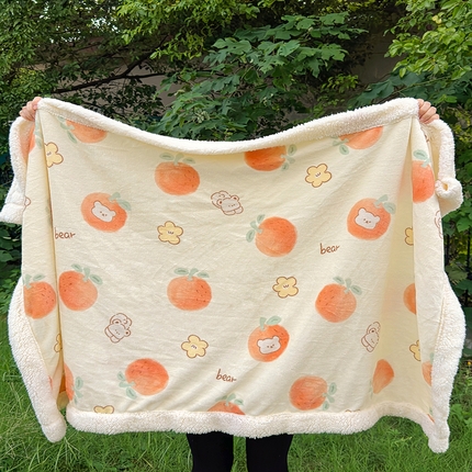 91家纺网 家纺一手货源 找家纺 （总）百寐 2024新款多功能牛奶绒+羊羔绒毛毯