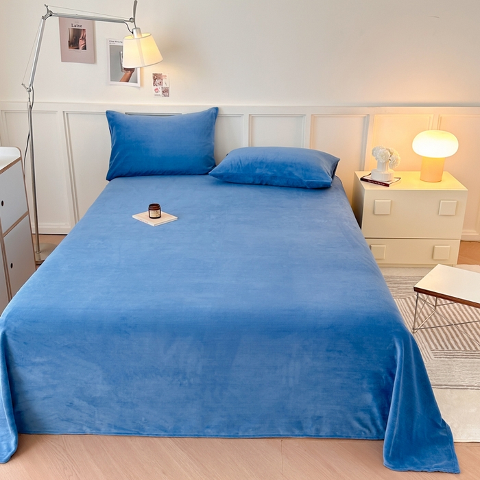 91家纺网 家纺一手货源 找家纺 （总）简宜家居（朝初家纺） 2025新款200克牛奶绒A版床单